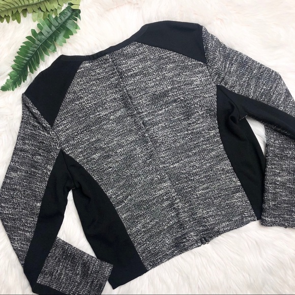 Eileen Fisher Tweed Zippered Jacket Small - Picture 4 of 5